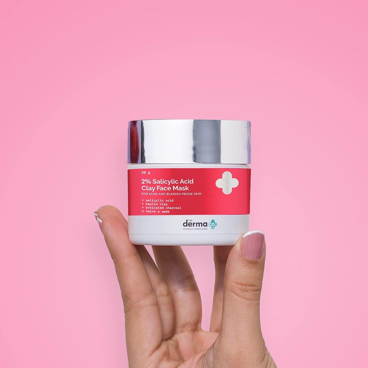 The Derma Co 2% Salicylic Acid Clay Face Mask | 50g