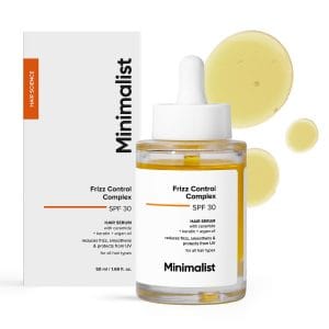 Minimalist Frizz Control Complex SPF 30 Hair Serum | 50ml