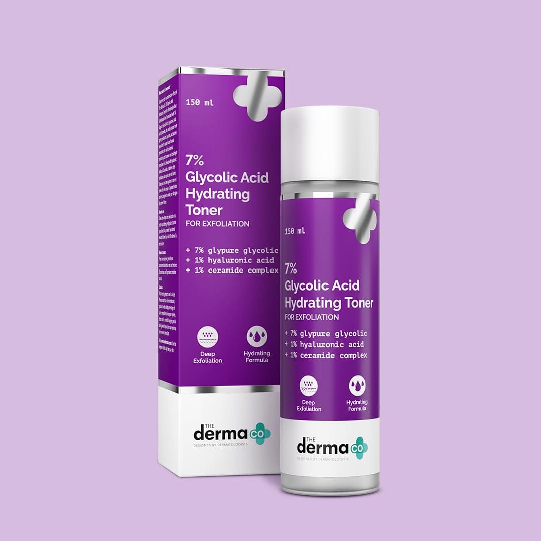The Derma Co. 7% Glycolic Acid Hydrating Toner | 150ml
