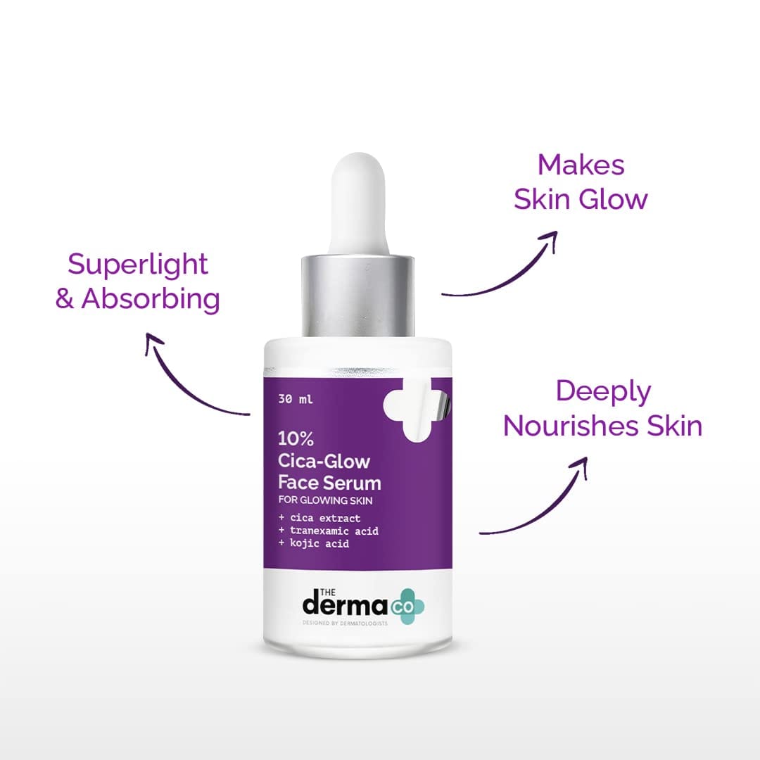 The derma co 10% Cica-Glow Face Serum | 30ml