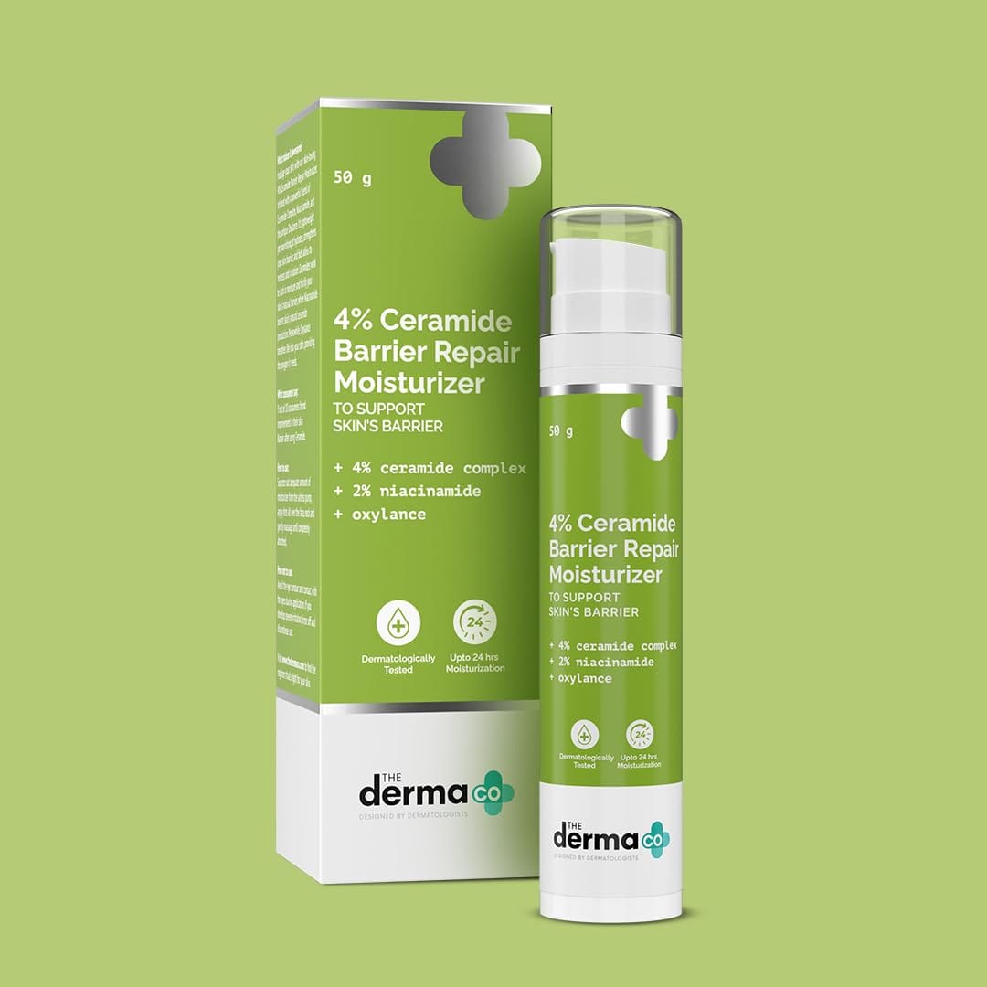 The Derma Co. 4% Ceramide Barrier Repair Moisturizer | 50g