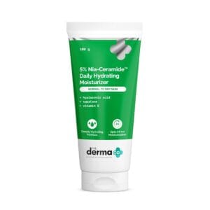 The Derma Co 5% Nia-Ceramide Daily Hydrating Moisturizer | 100 gm