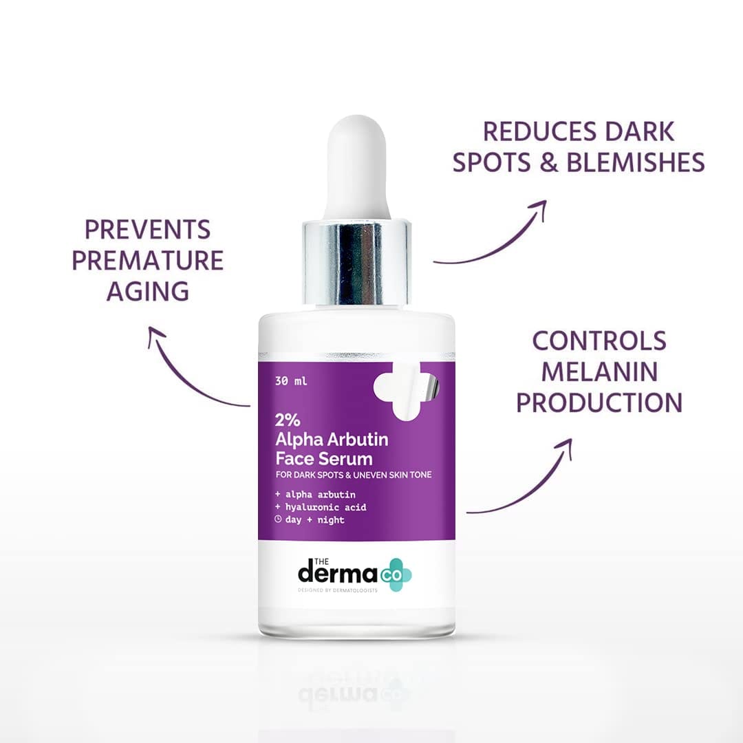 The Derma Co. 2% Alpha Arbutin Face Serum | 30ml