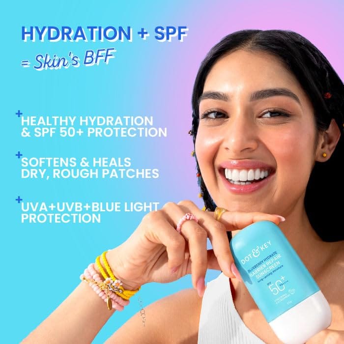 Dot & Key Blueberry Hydrate Barrier Repair Sunscreen SPF 50+ PA++++