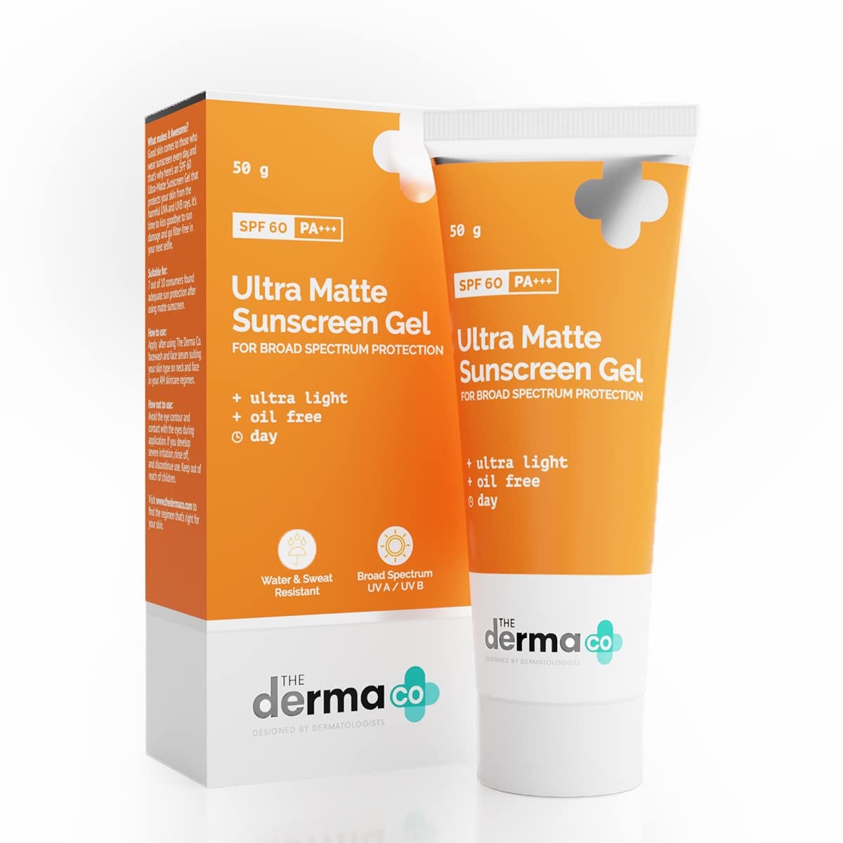 The Derma Co. Ultra Matte Sunscreen Gel SPF 60 | 50gm