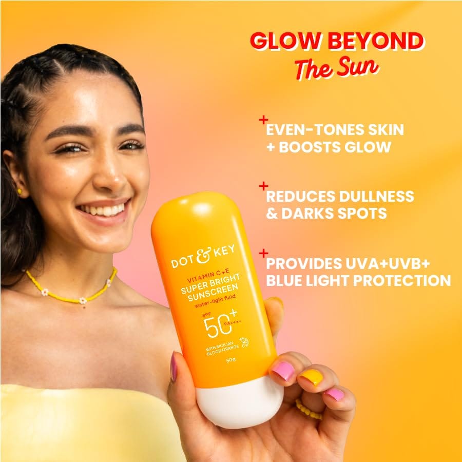 Dot & Key Vitamin C + E Super Bright Sunscreen SPF 50 PA+++
