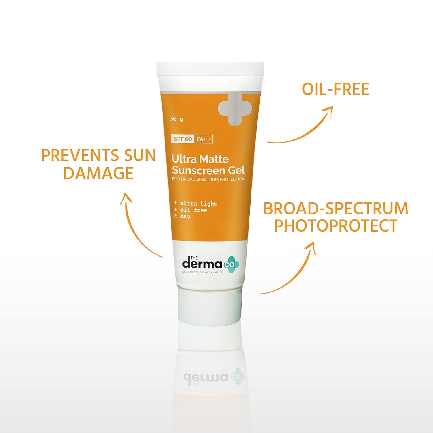 The Derma Co. Ultra Matte Sunscreen Gel SPF 60 | 50gm