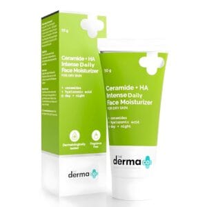 The Derma Co. Ceramide + HA Intense Daily Face Moisturizer | 50g