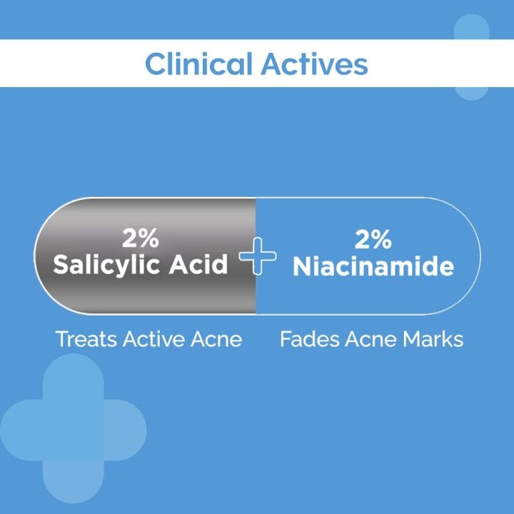 The Derma Co Sali-Cinamide Anti-Acne Face Wash with 2% Salicylic Acid & 2% Niacinamide | 80ml