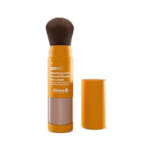 The Derma Co. Mattifying 100% Mineral Powder Sunscreen with SPF 50 | 4gm
