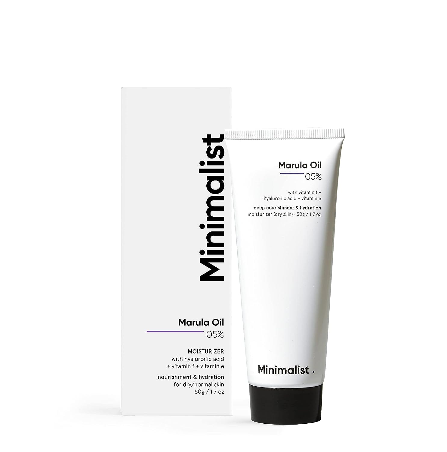 Minimalist Marula Oil 5% Face Moisturizer For Dry Skin | 50g