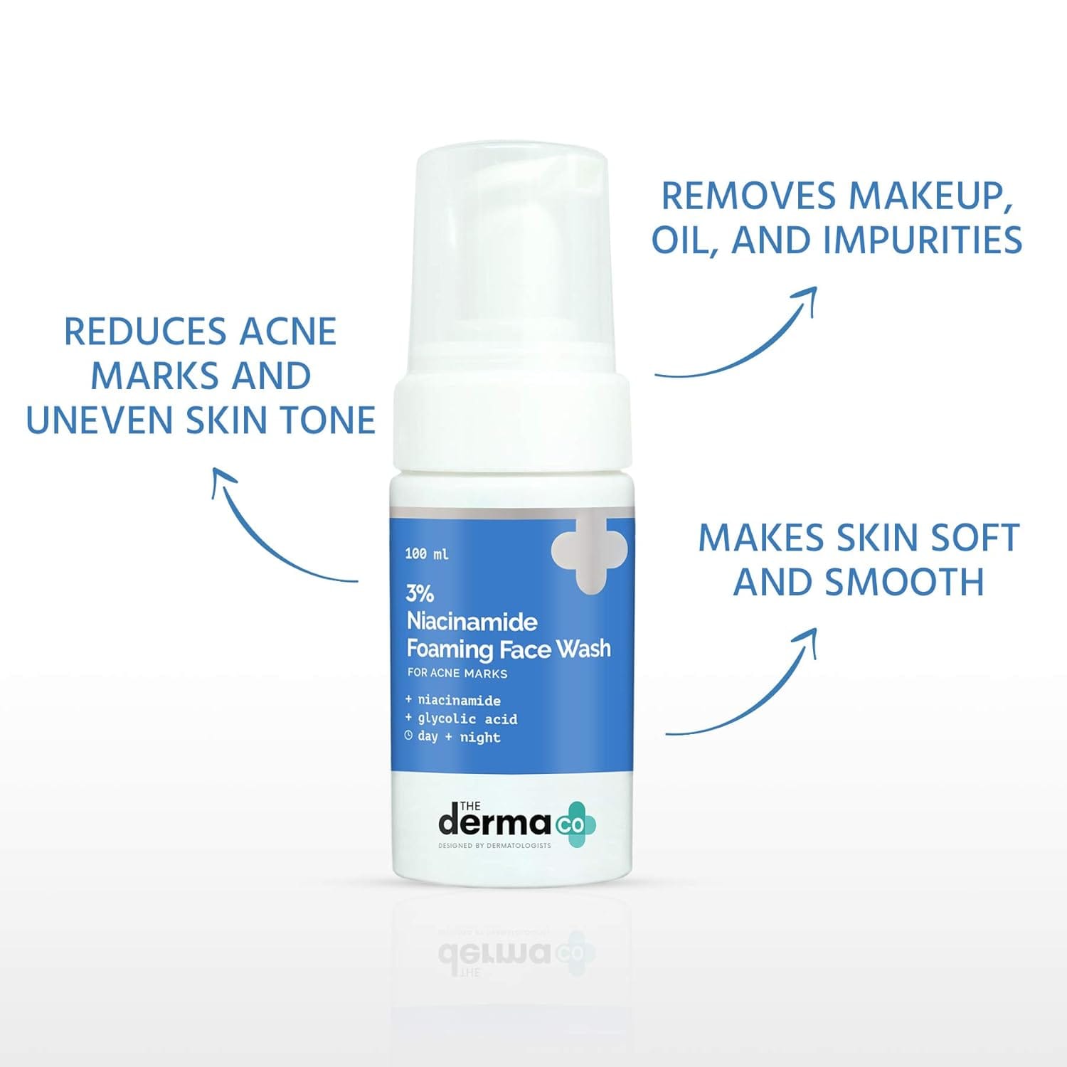 The Derma Co 3% Niacinamide Foaming Face Wash | 100ml