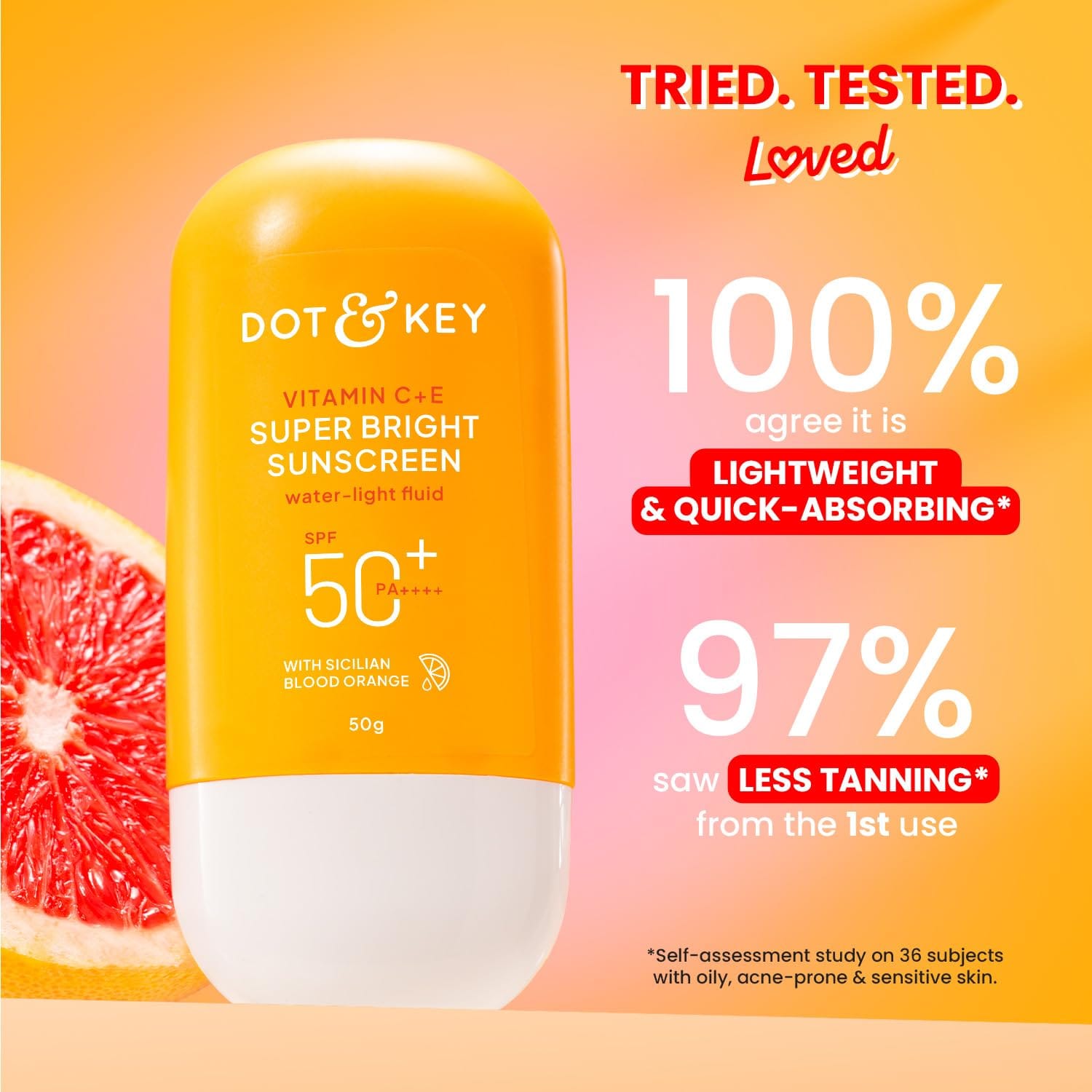 Dot & Key Vitamin C + E Super Bright Sunscreen SPF 50 PA+++