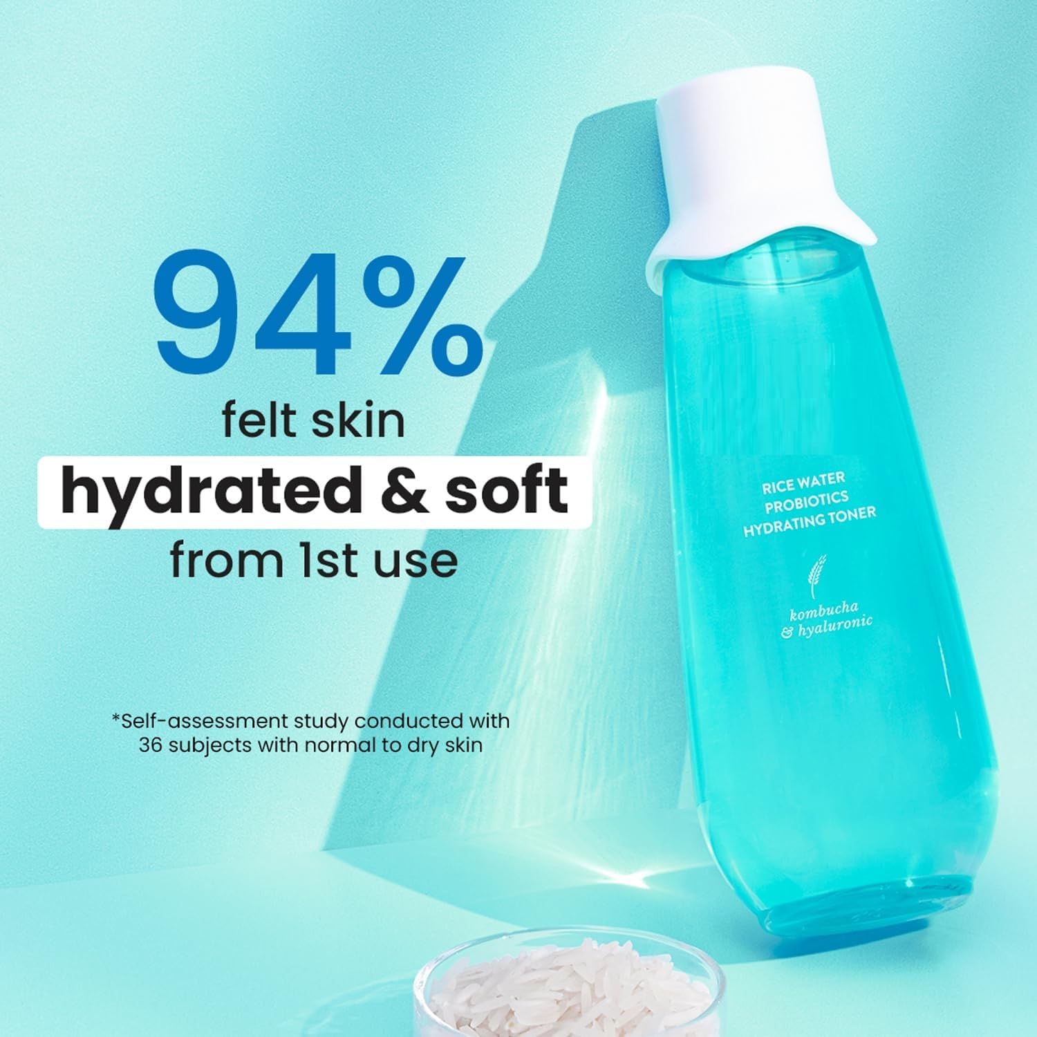 Dot & Key Japanese Rice Water Toner with Hyaluronic Acid | 150ml