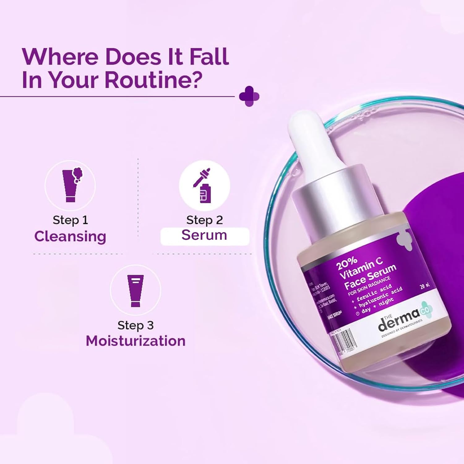 The Derma Co. 20% Vitamin C Serum | 20ml