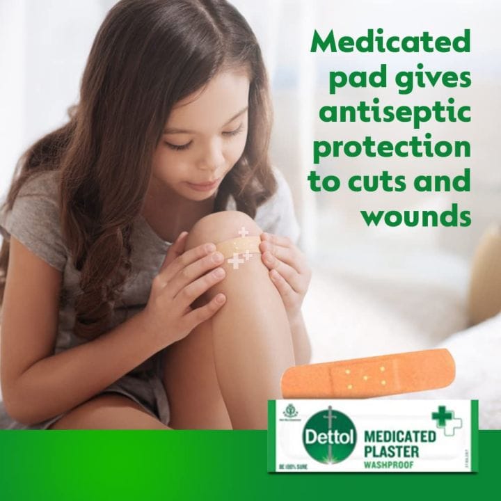 Dettol Plaster Waterproof | 100-pc pack