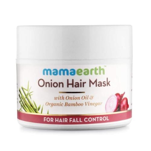 Mamaearth Onion Oil Hair Mask with Organic Bamboo Vinegar | 200g/ml