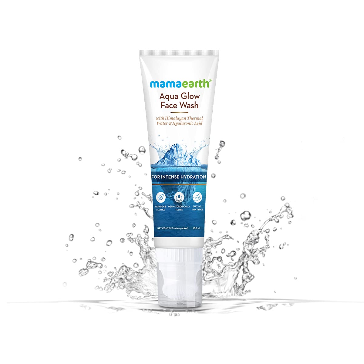 Mamaearth Aqua Glow Face Wash | 100ml