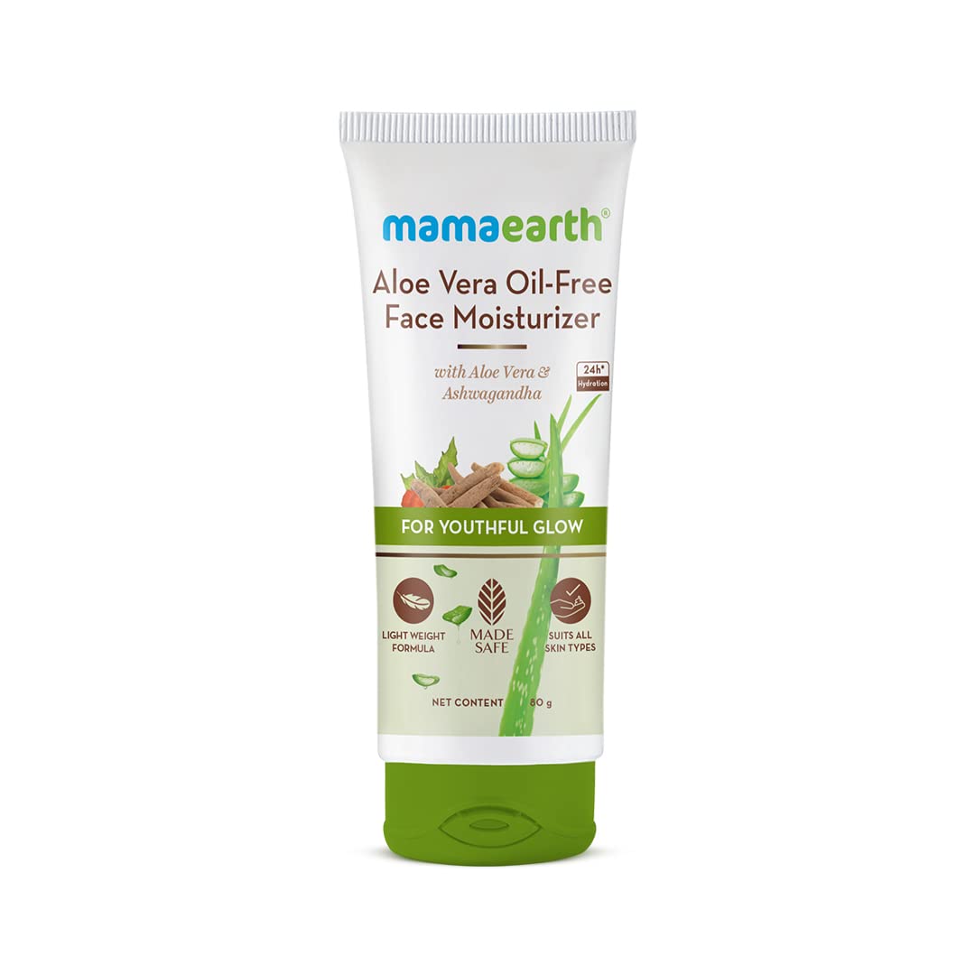 Mamaearth Aloe Vera Oil-Free Face Moisturizer | 80g