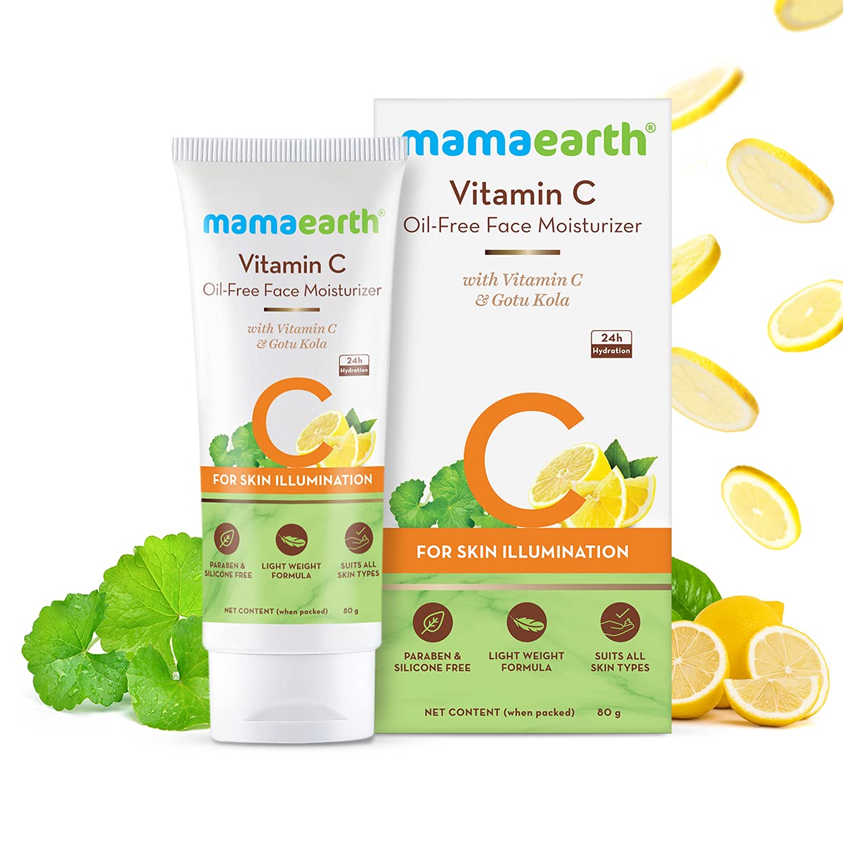 Mamaearth Vitamin C Oil Free Face Moisturizer | 80g