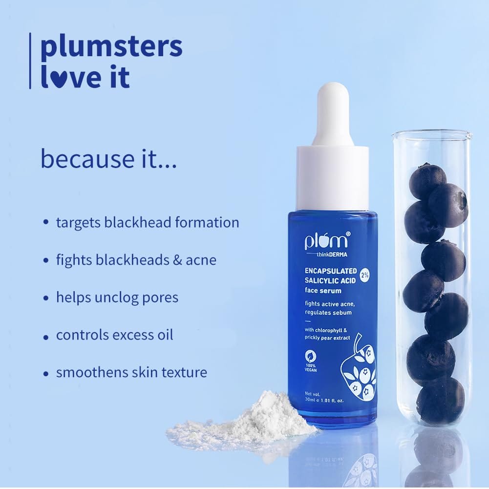 Plum 2% Encapsulated Salicylic Acid Face Serum | 30ml