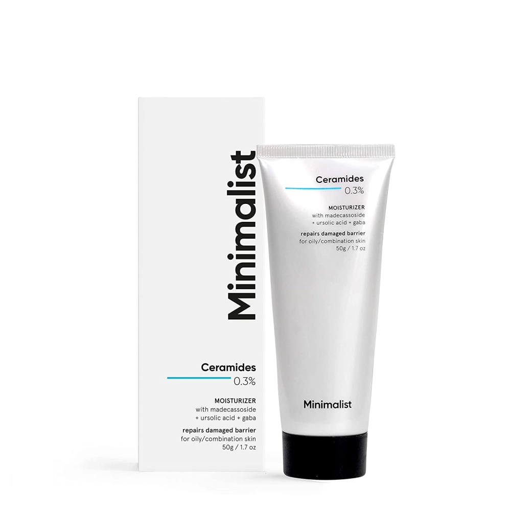 Minimalist 0.3% Ceramide Face Moisturizer For Barrier Repair | 50g